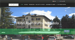 Desktop Screenshot of hotel-roen.it